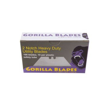 2 Notch Heavy Duty Utility Blade, 100/Multipack
