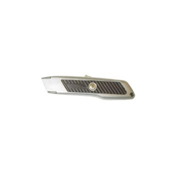 Metal Auto Retracting Utility Knife - 12-Box