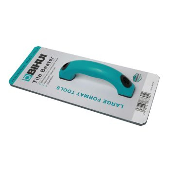 Tile Beater Block with 10mm Rubber Pad, TPR Soft Grip Handle - BIHUI