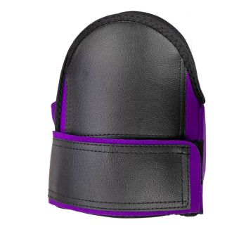 Gorillay Pro-Leather Knee Pads, Purple